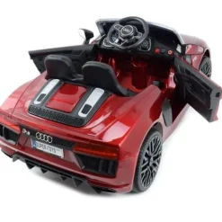 NAJNOWSZY ORYGINALNY AUDI R8 NA LICENCJI MIĘKKIE SIEDZENIE, MIĘKKIE KOŁA SUPER JAKOŚĆ/R8