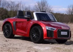 NAJNOWSZY ORYGINALNY AUDI R8 NA LICENCJI MIĘKKIE SIEDZENIE, MIĘKKIE KOŁA SUPER JAKOŚĆ/R8