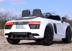 NAJNOWSZY ORYGINALNY AUDI R8 NA LICENCJI MIĘKKIE SIEDZENIE, MIĘKKIE KOŁA SUPER JAKOŚĆ/AUDI R8