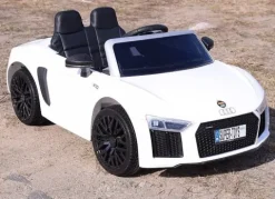 NAJNOWSZY ORYGINALNY AUDI R8 NA LICENCJI MIĘKKIE SIEDZENIE, MIĘKKIE KOŁA SUPER JAKOŚĆ/AUDI R8