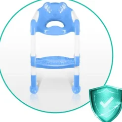 Nakładka na sedes z drabinką koala Ricokids 729100 niebieska