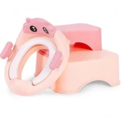 NAKŁADKA NA TOALETĘ ZE SCHODKAMI ECOTOYS DLA DZIECI 6-36 MSC