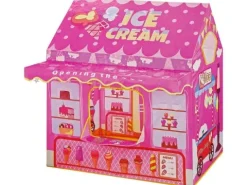 Namiot Księżniczki Ice Cream Lodziarnia dla Dzieci Różowy Światełka Gwiazdki