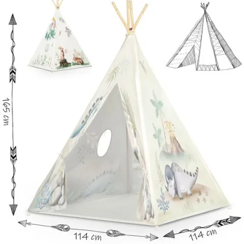 Namiot tipi dla dzieci Nukido - dinozaury