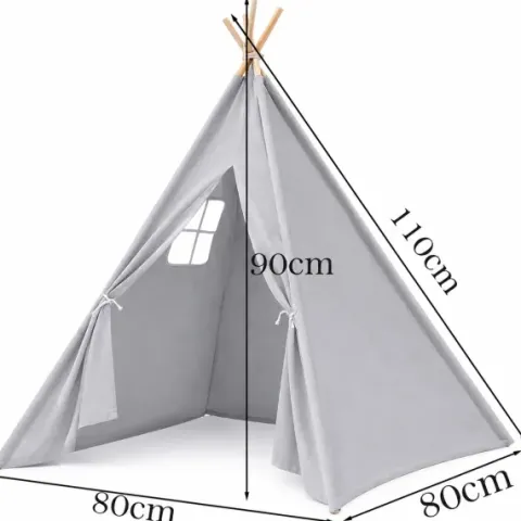 Namiot tipi dla dzieci wigwam indiański domek do zabawy w ogodzie domu
