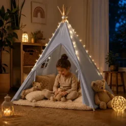 Namiot tipi dla dzieci wigwam indiański domek do zabawy w ogodzie domu