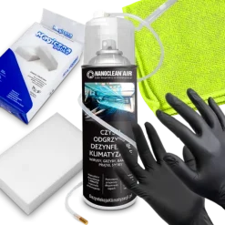 NANOCLEAN DO ODGRZYBIANIA KLIMATYZACJI BIOBÓJCZY MAGICZNA GĄBKA MIKROFIBRA