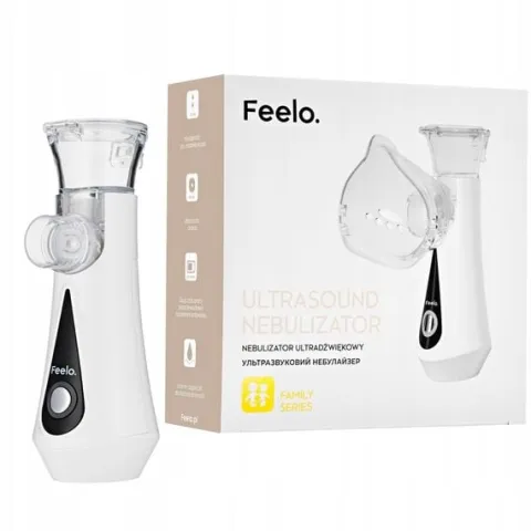 Nebulizator inhalator ultradźwiękowy FEELO FAMILY dla dzieci i dorosłych