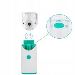 Nebulizator siateczkowy inhalator przenośny cichy dla dorosłych dzieci LCP