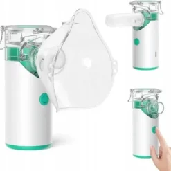 Nebulizator siateczkowy inhalator przenośny cichy dla dorosłych dzieci LCP