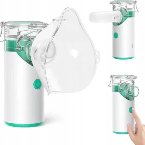 Nebulizator siateczkowy inhalator przenośny cichy dla dorosłych dzieci LCP