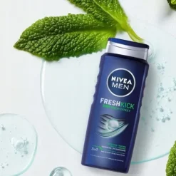 NIVEA MEN Żel pod prysznic 3w1 męski - Płyn do mycia ciała włosów 500ml x 5