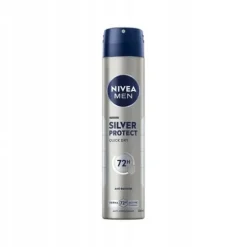 NIVEA MEN Silver Protect Antyperspirant męski w sprayu dezodorant 200ml x3
