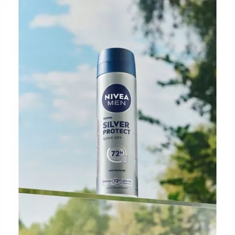 NIVEA MEN Silver Protect Antyperspirant męski w sprayu dezodorant 200ml x3