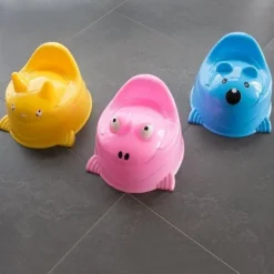 Nocnik tradycyjny plastikowy toaletka dla dzieci kibelek krzesełko różowy UC07001-3