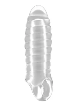 No.36 - Stretchy Thick Penis Extension - Translucent