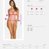 Nudelia body różowe - Obsessive L/XL