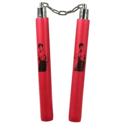Nunchaku Piankowe Red Bruce LEE