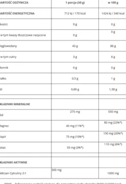 7Nutrition - Carbo Gold 1 kg - cytrynowy