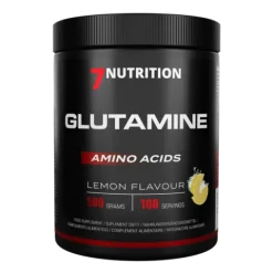 7Nutrition - Glutamine - 500 g - cytrynowy