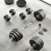 Obciążenie bitumiczne olimpijskie zestaw 4x5kg otwór 51mm do sztang Rebel