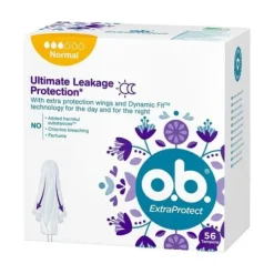 O.B. ExtraProtect Normal TAMPONY 56 sztuki