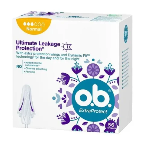 O.B. ExtraProtect Normal TAMPONY 56 sztuki