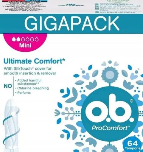 O.B. ProComfort Mini TAMPONY 64 sztuki