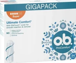 O.B. ProComfort Super TAMPONY 54 sztuki
