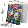 Obraz do malowania po numerach 40x50 cm Massido Dino