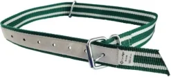 Obroża dla cieląt Classic, 100 x 4 cm, biały/zielony, Kerbl