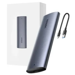 Obudowa UGREEN CM400 na Dysk M.2 SATA B-Key 5Gbps Szara