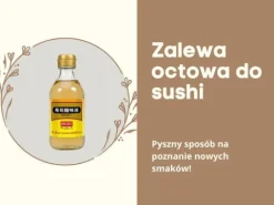 Ocet do ryżu sushi zalewa gotowa zaprawa z przyprawami vinegar 200ml