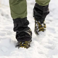 Ochraniacze na buty wodoodporne stuptuty trekkingowe uniwersalne 2 szt. czarne