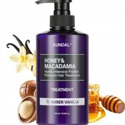 Odżywka KUNDAL Honey&Macadamia Protein Treatment Amber Vanilla 500ml