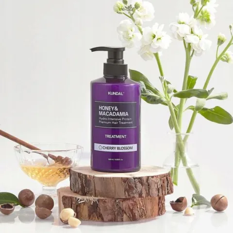 Odżywka KUNDAL Honey&Macadamia Protein Treatment Cherry Blossom 500ml