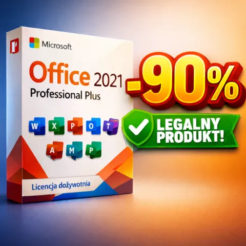🔑 Office 2021 Pro Plus Klucz - Natychmiastowa dostawa - Online 24/7