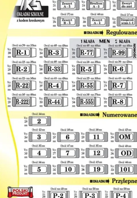 OKŁADKA NA ZESZYT DO NUT (25) IKS A'12