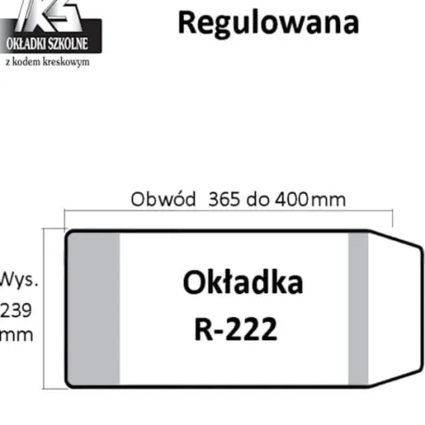 OKŁADKA REGULOWANA R-222 (25) 2221 A'12