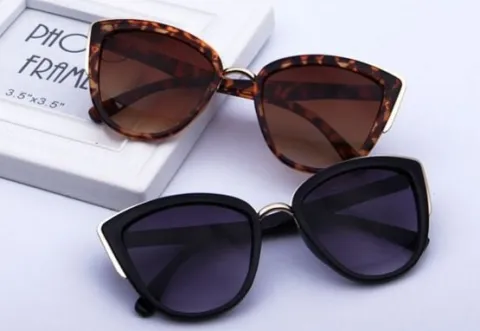 OKULARY PRZECIWSŁONECZNE GLOW KOCIE OKO CAT EYE