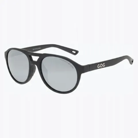 Okulary przeciwsłoneczne GOG Nanga matt black/silver mirror OS