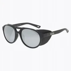 Okulary przeciwsłoneczne GOG Nanga matt black/silver mirror OS