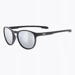 Okulary przeciwsłoneczne UVEX LGL 53 black matt/mirror silver OS