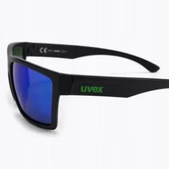 Okulary przeciwsłoneczne UVEX Lgl 29 black mat/mirror green OS