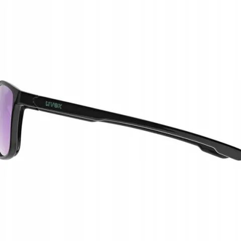 Okulary rowerowe UVEX LGL 52 black (mirror green) S3