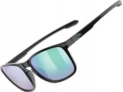 Okulary rowerowe UVEX LGL 52 black (mirror green) S3