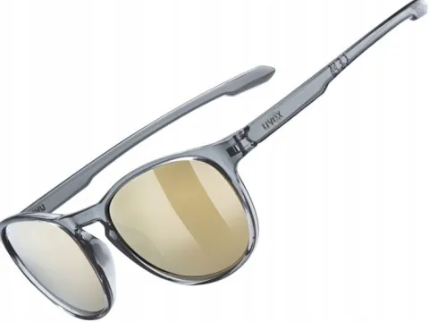 Okulary rowerowe UVEX LGL 53 smoke (mirror gold) S3