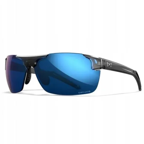 Okulary Wiley X PRIME Captivate Polarized Blue Mirror Crystal Grey Frame
