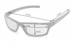 OKULARY WYSOKOGÓRSKIE ARCTICA S-107 MOCNE PRZYCIEMNIENIE ANTIFOG LUSTRZANKA