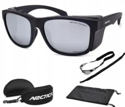 OKULARY WYSOKOGÓRSKIE POLARYZACYJNE ARCTICA S-355A KAT. 4 BOCZNE OSŁONY